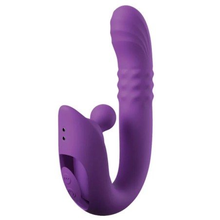 FANTASY FOR HER - HARMONI PRO VIBRADOR COELHO ROXO PARA PONTO G E CLIT