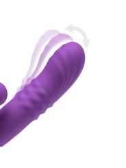 FANTASY FOR HER - HARMONI PRO PURPLE G-SPOT & CLITORAL RABBIT VIBRATOR