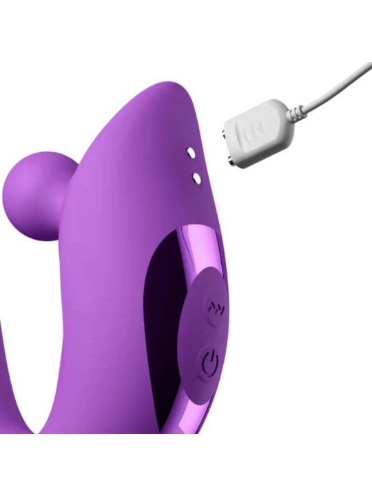 FANTASY FOR HER - HARMONI PRO VIBRADOR COELHO ROXO PARA PONTO G E CLIT