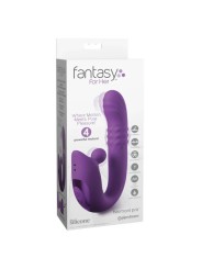 FANTASY FOR HER - HARMONI PRO VIBRADOR COELHO ROXO PARA PONTO G E CLIT