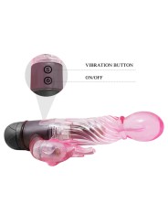 BAILE - GIVE YOU A KIND OF LOVER VIBRADOR CON RABBIT ROSA 10 MODOS
