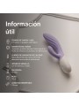 LELO - INA TWIST DOUBLE VIBRATOR RABBIT FOR G-SPOT AND CLITORIS LAVEND
