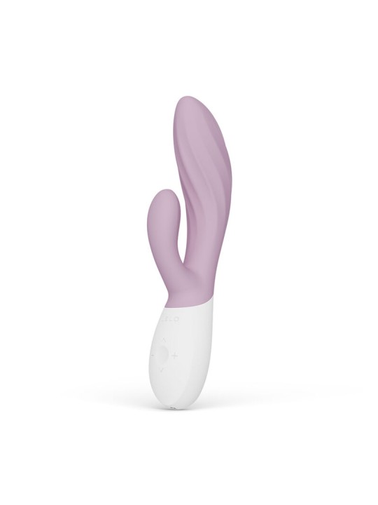 LELO - INA TWIST DOUBLE VIBRATOR RABBIT FOR G-SPOT AND CLITORIS PINK