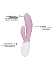 LELO - INA TWIST DOUBLE VIBRATEUR LAPIN POUR LE POINT G ET LE CLITORIS