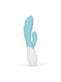 LELO - INA TWIST DUBBELE VIBRATOR KONIJN VOOR G-SPOT EN CLITORIS BLAUW