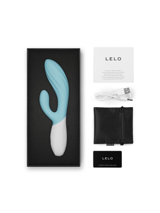 LELO - INA TWIST DOUBLE VIBRATEUR LAPIN POUR LE POINT G ET LE CLITORIS