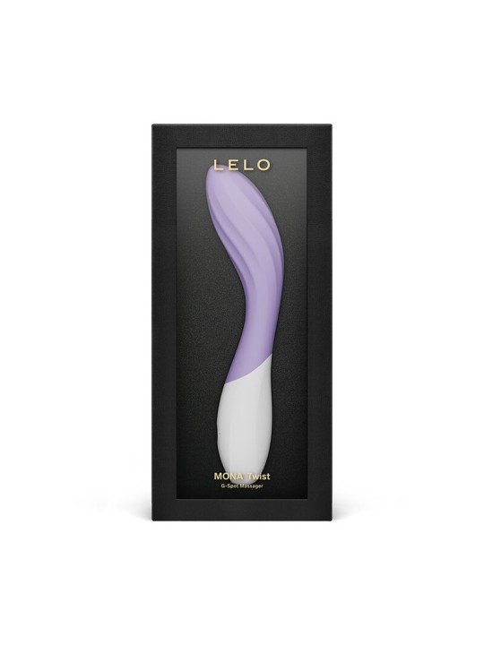LELO - MONA TWIST VIBRADOR PARA PUNTO G RECARGABLE APP CONTROL LAVANDA