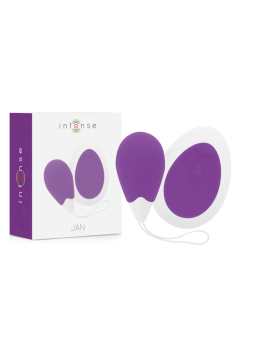 INTENSE - OVO VIBRANTE DE CONTROLE REMOTO JAN LILAC