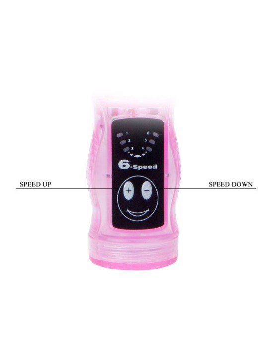 BAILE - FLEXIBLE VIBRATOR WITH ANAL STIMULATOR