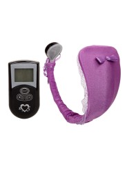 BAILE - THONG WITH VIBRATOR WITH LILAC REMOTE CONTROL