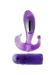 BAILE - ESTIMULADOR LILA VAGINAL Y ANAL CON VIBRACIÓN