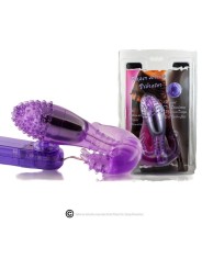 BAILE - ESTIMULADOR VAGINAL E ANAL LILAC COM VIBRAO
