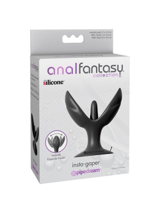 ANAL FANTASY - INSTA-GAPER DILATADOR ANAL EXPANDIBLE DE SILICONA CON V