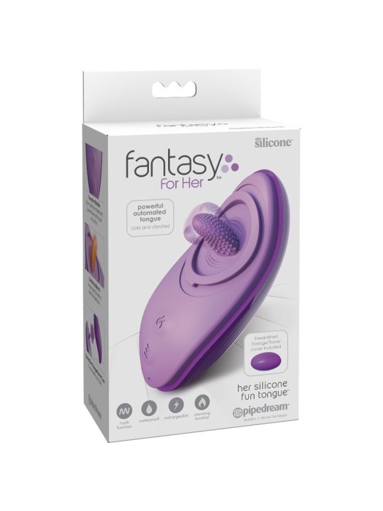 FANTASY FOR HER - HER FUN TONGUE EN SILICONE VIOLET