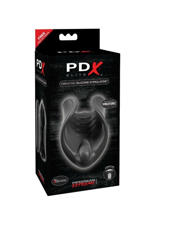 PDX ELITE - VIBRATING SILICONE STIMULATOR