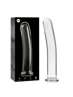 NEBULA SERIES BY IBIZA - MODELO 8 DILDO CRISTAL TRANSPARENTE 14.5 CM -