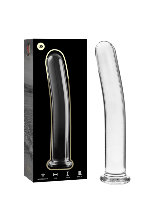 NEBULA SERIES BY IBIZA - MODEL 8 DILDO VAN HELDER BOROSILICATEGLAS 14,