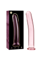 NEBULA SERIES BY IBIZA - MODEL 8 ROZE BOROSILICATE GLAS DILDO 14,5 CM 