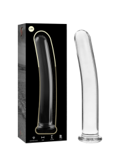 NEBULA SERIES BY IBIZA - MODELL 9 DILDO BOROSILIKATGLAS KLAR 15.5 CM -