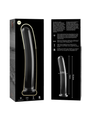 NEBULA SERIES BY IBIZA - MODELO 9 DILDO CRISTAL TRANSPARENTE 15.5 CM -