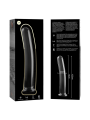 NEBULA SERIES BY IBIZA - MODELL 9 DILDO BOROSILIKATGLAS KLAR 15.5 CM -