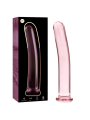 NEBULA SERIES BY IBIZA - MODELO 9 DILDO VIDRO BOROSILICADO ROSA 15.5 C