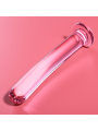 NEBULA SERIES BY IBIZA - MODELL 9 DILDO BOROSILIKATGLAS ROSA 15.5 CM -