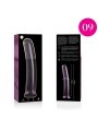 NEBULA SERIES BY IBIZA - MODELL 9 DILDO BOROSILIKATGLAS ROSA 15.5 CM -