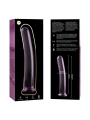 NEBULA SERIES BY IBIZA - MODELL 9 DILDO BOROSILIKATGLAS ROSA 15.5 CM -