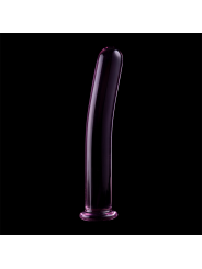 NEBULA SERIES BY IBIZA - MODELLO 9 DILDO IN VETRO BOROSILICATO ROSA 15