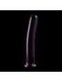 NEBULA SERIES BY IBIZA - MODELL 9 DILDO BOROSILIKATGLAS ROSA 15.5 CM -