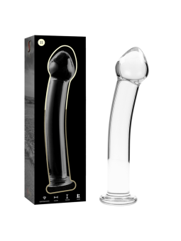 NEBULA SERIES BY IBIZA - MODELLO 11 DILDO IN VETRO BOROSILICATO TRASPA