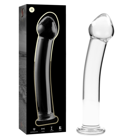 NEBULA SERIES BY IBIZA - MODÈLE 11 GODE EN VERRE BOROSILICATE CLAIR 16