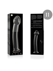NEBULA SERIES BY IBIZA - MODELO 11 DILDO VIDRO BOROSILICADO TRANSPAREN