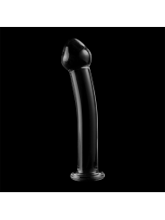NEBULA SERIES BY IBIZA - MODELO 11 DILDO VIDRO BOROSILICADO TRANSPAREN