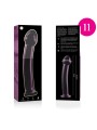 NEBULA SERIES BY IBIZA - MODEL 11 DILDO BOROSILICATE GLASS PINK 16 CM 