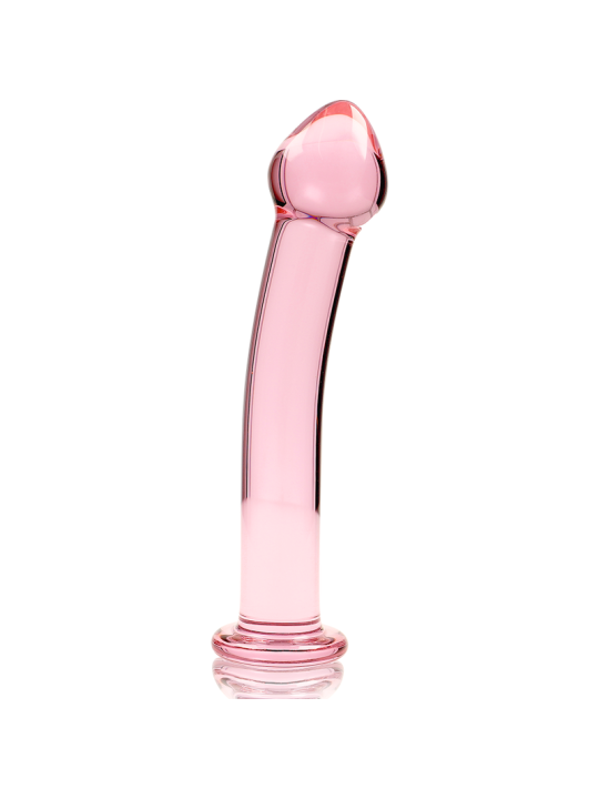 NEBULA SERIES BY IBIZA - MODELO 11 DILDO CRISTAL ROSA 16 CM -O- 3 CM