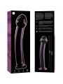 NEBULA SERIES BY IBIZA - MODEL 11 DILDO BOROSILICATE GLASS PINK 16 CM 