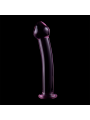 NEBULA SERIES BY IBIZA - MODEL 11 DILDO BOROSILICATE GLASS PINK 16 CM 