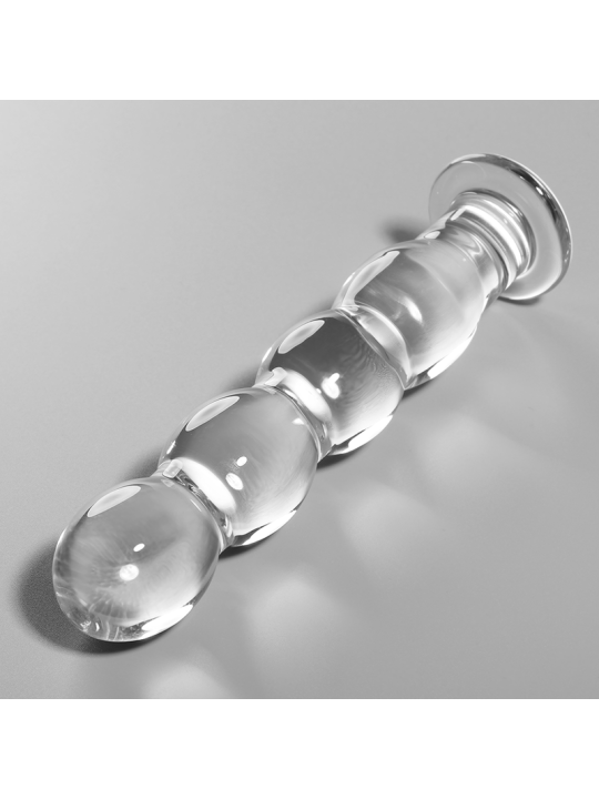 NEBULA SERIES BY IBIZA - MODELO 10 DILDO CRISTAL TRANSPARENTE 16.5 CM 