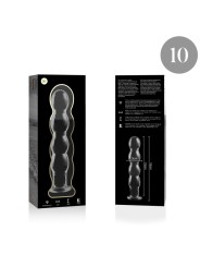 NEBULA SERIES BY IBIZA - MODELO 10 DILDO CRISTAL TRANSPARENTE 16.5 CM 