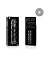 NEBULA SERIES BY IBIZA - MODELL 10 DILDO BOROSILIKATGLAS KLAR 16.5 CM 