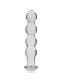 NEBULA SERIES BY IBIZA - MODELO 10 DILDO CRISTAL TRANSPARENTE 16.5 CM 