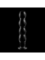 NEBULA SERIES BY IBIZA - MODELO 10 DILDO VIDRO BOROSILICADO TRANSPAREN