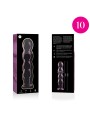 NEBULA SERIES BY IBIZA - MODEL 10 ROZE BOROSILICATE GLAS DILDO 16,5 CM