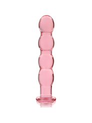 NEBULA SERIES BY IBIZA - MODEL 10 ROZE BOROSILICATE GLAS DILDO 16,5 CM