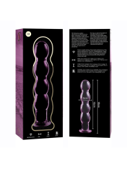 NEBULA SERIES BY IBIZA - MODÈLE 10 GODE EN VERRE BOROSILICATE ROSE 16.