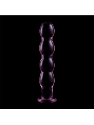 NEBULA SERIES BY IBIZA - MODÈLE 10 GODE EN VERRE BOROSILICATE ROSE 16.