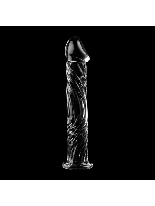 NEBULA SERIES BY IBIZA - MODÈLE 12 GODE EN VERRE BOROSILICATE CLAIR 17