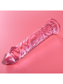 NEBULA SERIES BY IBIZA - MODELO 12 DILDO CRISTAL ROSA 17 CM -O- 3.5 CM